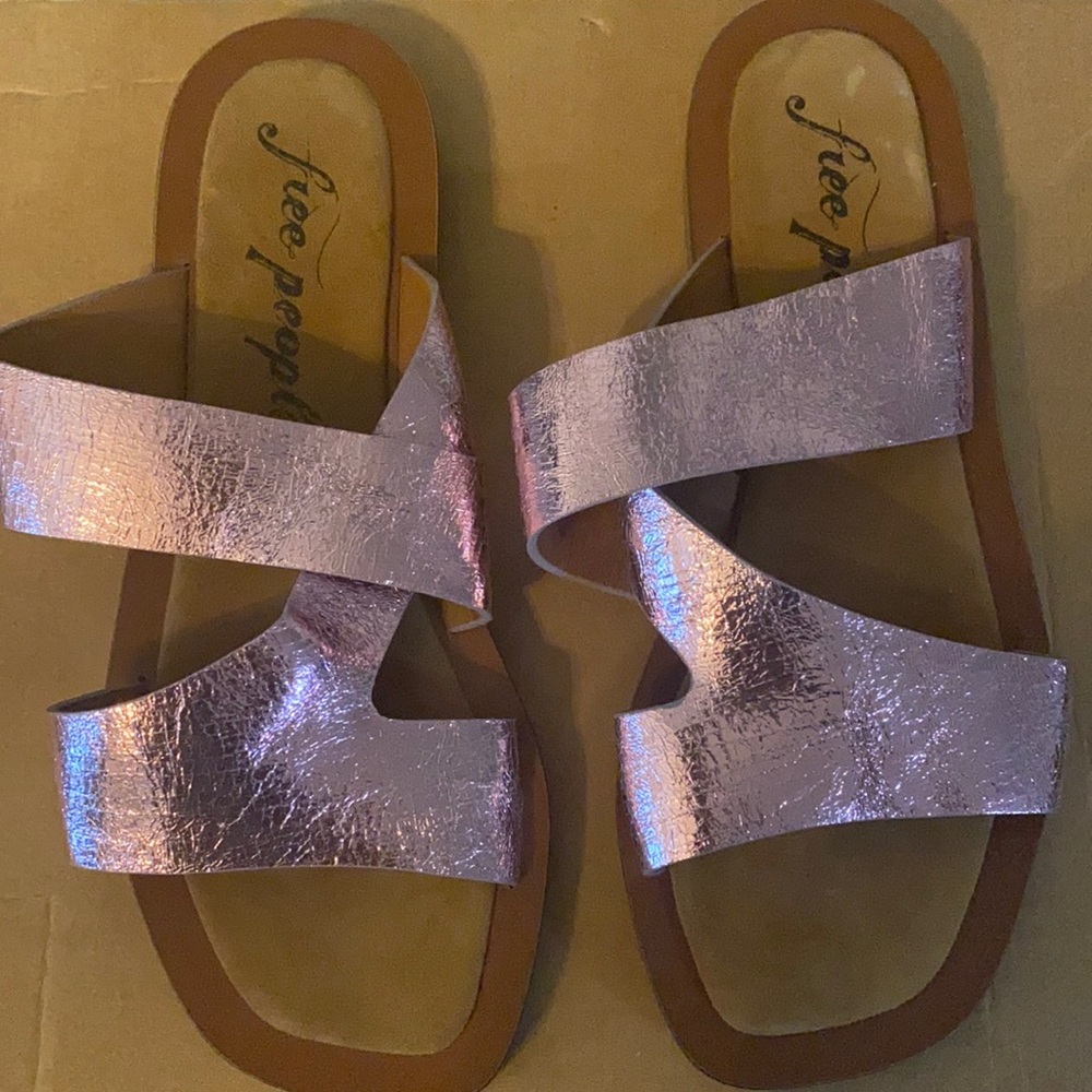 Free People leather sandals